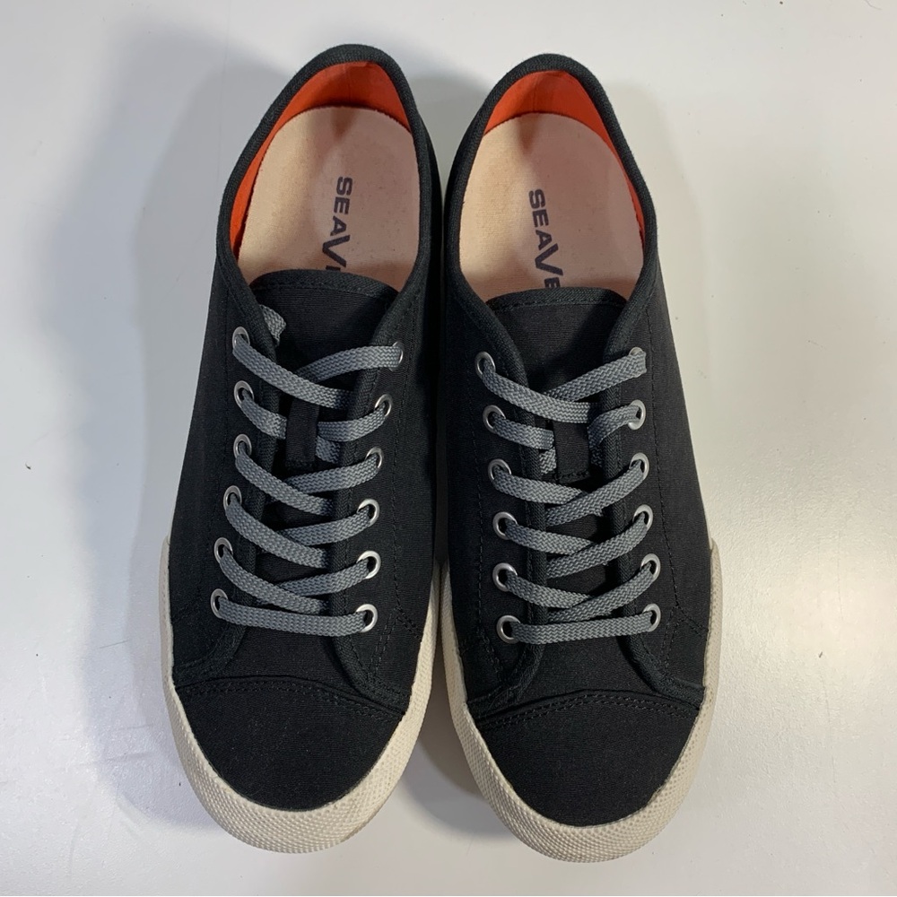 SeaVees Army Issue Low Standard Women’s Size  7 Sneakers Shoes Black Lace Up